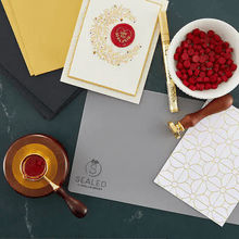 Load image into Gallery viewer, Spellbinders Paper Arts Sealed Collection Wax Beads Red (WS-042)