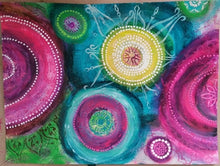 Load image into Gallery viewer, StencilGirl Products - 4" by 4" Gwen Lafleur - Decorative Folk Flower - M114