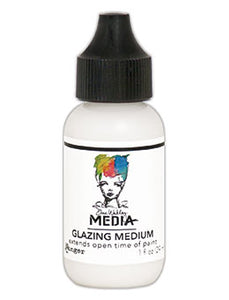 Dina Wakley MEdia Glazing Medium Fine Tip Applicator Bottle (MDQ56867)