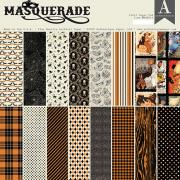 Load image into Gallery viewer, Authentique Masquerade Collection 12" x 12" Paper Pad (MQR012)