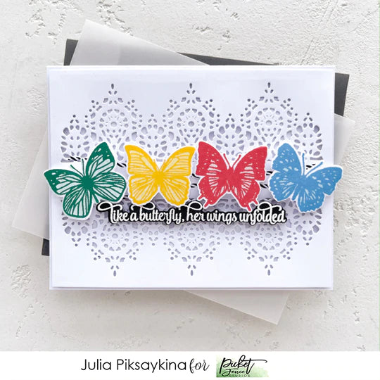 Picket Fence Studios Schmetterling-Schönheiten Stempel – Vielseitiges Bastel-Zubehör Für Karten & Scrapbooking Picket Fence Studios Schmetterling-Schönheiten Stempel – Vielseitiges Bastel-Zubehör Für Karten & Scrapbooking