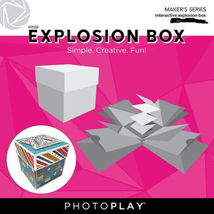 Photoplay Paper White Explosion Box (PPP3452)