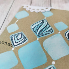 Load image into Gallery viewer, PaperArtsy Stencil Groovy Diamonds designed by Jo Firth-Young (PS230)