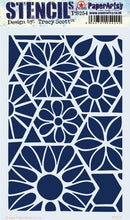 Load image into Gallery viewer, PaperArtsy Stencil Hexagon designed by Tracy Scott (PS254)