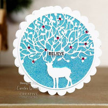 Load image into Gallery viewer, Woodware Craft Collection Clear Stamp Set Christmas Strips (FRS870)