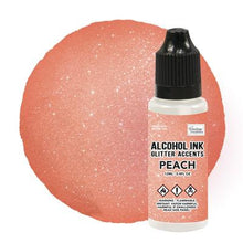 Load image into Gallery viewer, Couture Creations Glitter Accents Alcohol Ink Peach (CO727664)
