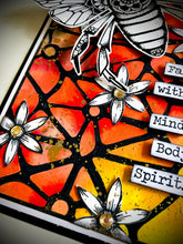 Load image into Gallery viewer, PaperArtsy Stencil Funky Flowers designed by Tracy Scott (PS253)