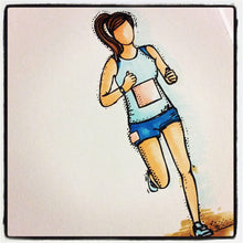 Load image into Gallery viewer, Unity Stamp Company Stamp Set Renee Girl (ANGIE-1209A)