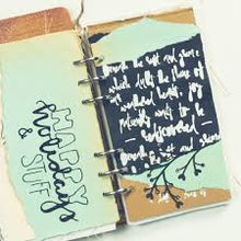 Load image into Gallery viewer, Elizabeth Craft Designs Art Journal Specials Storytelling Stencil (S032)