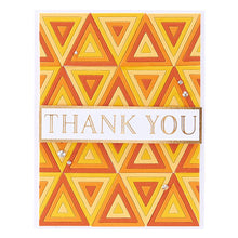 Load image into Gallery viewer, Spellbinders Paper Arts Color Block Die Mini Triangles (S1-040)