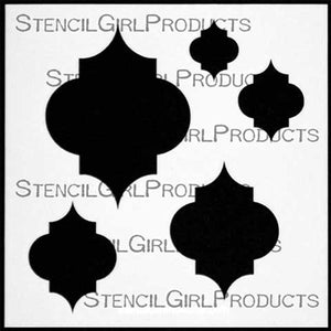 StencilGirl Products - Marrakech 6" Stencil - S123