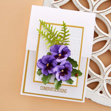 Load image into Gallery viewer, Spellbinders Paper Arts Pansy Etched Dies by Susan Tierney-Cockburn (S2-352)