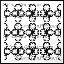 Load image into Gallery viewer, StencilGirl Products - Ornamental Circle Cluster Screen 6" Stencil by Gwen Lafleur (S336)