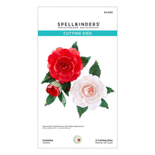 Load image into Gallery viewer, Spellbinders Paper Arts Victory Garden Collection Camellia Die Set (S4-1233)