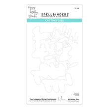 Load image into Gallery viewer, Spellbinders Paper Arts Cutting Dies Yana's Layered Script Sentiments (S5-496)