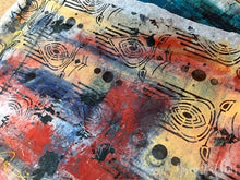 Load image into Gallery viewer, StencilGirl Products - Art Deco Peacock Feathers 6" Stencil by Gwen Lafleur (S576)