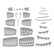 Load image into Gallery viewer, Spellbinders Paper Arts Cutting Dies Topsy Turvy Cake (S6-195)