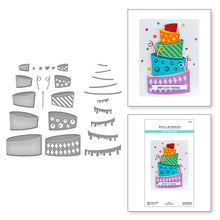 Load image into Gallery viewer, Spellbinders Paper Arts Cutting Dies Topsy Turvy Cake (S6-195)
