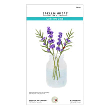 Load image into Gallery viewer, Spellbinders Paper Arts Victory Garden Collection Mason Jar and Lavender Die Set (S6-207)