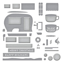 Load image into Gallery viewer, Spellbinders Paper Arts Cutting Dies Camper Life (S7-224)