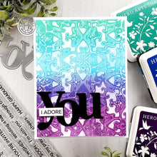 Load image into Gallery viewer, Hero Arts Stencil Floral Tile (SA166)