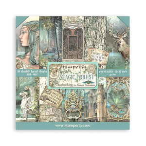 Stamperia Magical Forest Collection 12x12 Paper Pack (SBBL130)