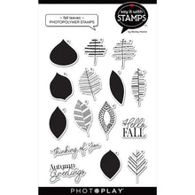Load image into Gallery viewer, Photoplay Say it With Stamp & Die Set - Fall Leaves (SIS2348/SIS2349)