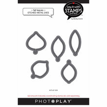 Load image into Gallery viewer, Photoplay Say it With Stamp & Die Set - Fall Leaves (SIS2348/SIS2349)