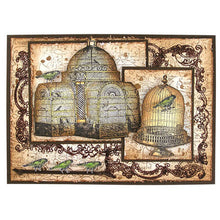 Load image into Gallery viewer, Stampendous Cling Rubber Stamp Bird Manor (CRW073)