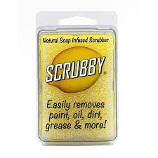 Scrubby Lemon - Natural Soap Infused Scrubber - Made in the USA