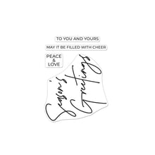 Load image into Gallery viewer, Hero Arts Clear Stamp & Hot Foil Plate Season's Greetings (CM645)