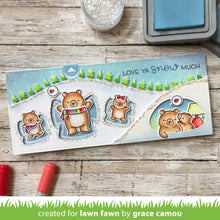 Load image into Gallery viewer, Lawn Fawn Custom Craft Dies - Waving Pull Tab Starter Set (LF2413)