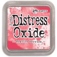 Tim Holtz Distress Oxide Ink Pad Festive Berries (TDO55952)