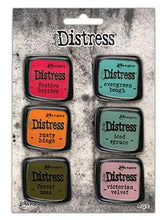 Load image into Gallery viewer, Tim Holtz Distress Enamel Pin Set #9 (TDZS73512)