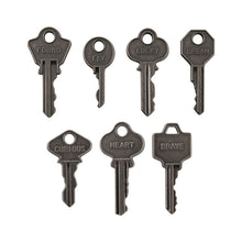 Load image into Gallery viewer, Tim Holtz idea-ology Metal Word Keys (TH94245)