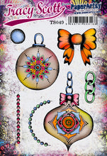 Load image into Gallery viewer, PaperArtsy Rubber Stamp Set Holiday designed by Tracy Scott (TS049)