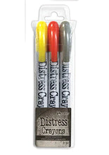 Load image into Gallery viewer, Tim Holtz Distress Halloween Pearlescent Crayon Set #3 (TSHK81111)
