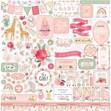 Load image into Gallery viewer, Echo Park Paper Co. Welcome Baby Girl Collection Kit (WBG233016)
