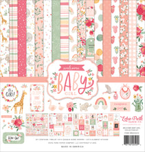 Load image into Gallery viewer, Echo Park Paper Co. Welcome Baby Girl Collection Kit (WBG233016)
