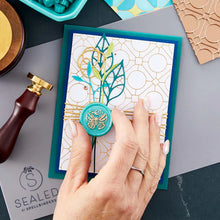 Load image into Gallery viewer, Spellbinders Paper Arts Wax Seal Stamp Mystic Butterfly (WS-012)