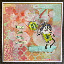 Load image into Gallery viewer, PaperArtsy Stamp Set Girls Just Wanna Have Fun designed by Elena Zinski (ZA63)