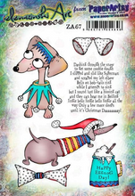 Load image into Gallery viewer, PaperArtsy Rubber Stamp Set Happy Eggnog Day designed by ElenaZinski Art (ZA67)