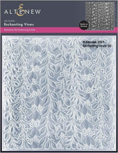 Load image into Gallery viewer, Altenew Enchanting Vines Botanical 3D Embossing Folder (ALT6051)