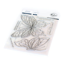 Load image into Gallery viewer, Pinkfresh Studio Clear Stamp, Die, & Stencil Set Butterflies (113321)
