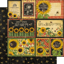 Load image into Gallery viewer, Graphic 45 Let It Bee Collection 8x8 Paper Pack (4502375)