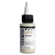 Load image into Gallery viewer, Golden Paints High Flow Acrylics Titan Buff (8548-1)