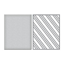 Load image into Gallery viewer, Spellbinders Paper Arts Candy Stripes Etched Die by Simon Hurley (S5-544)