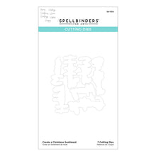 Load image into Gallery viewer, Spellbinders Paper Arts Cutting Dies Create a Christmas Sentiment (S4-1134)