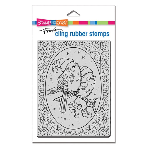Stampendous! Fran's Cling Rubber Stamps Heavenly Birds (CRR341)