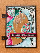 Load image into Gallery viewer, StudioLight Just Low Mindful Moodling Clear Stamp Set Big Circle (JL-MM-STAMP45)